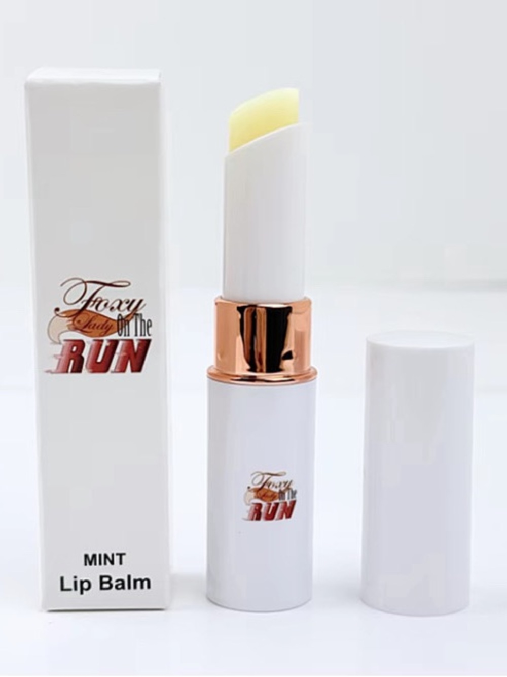 Mint Lip Balm — White